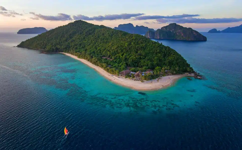 00. Pangulasian Island Aerial Shot